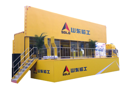 大型單層擴(kuò)容展示車 大型單層擴(kuò)容展示車